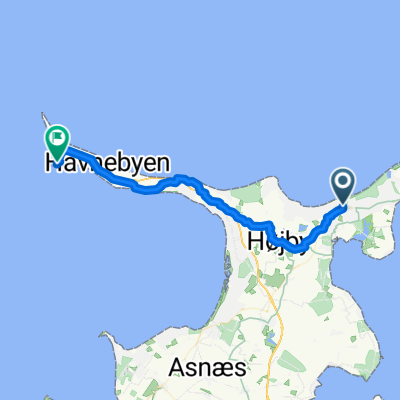 Skærbyvej, Nykøbing Sj to Sjællands Odde