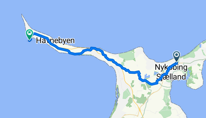 Skærbyvej, Nykøbing Sj to Sjællands Odde