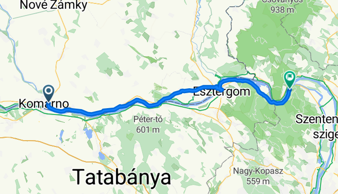 Komárno - Visegrád