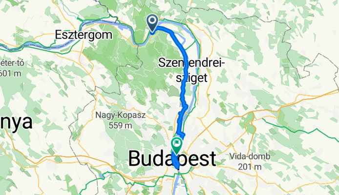 Visegrád - Budapest VI. kerület