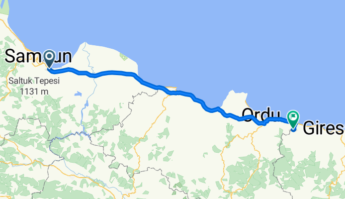 Atatürk Blv., Tekkeköy nach Şeyhli, Piraziz