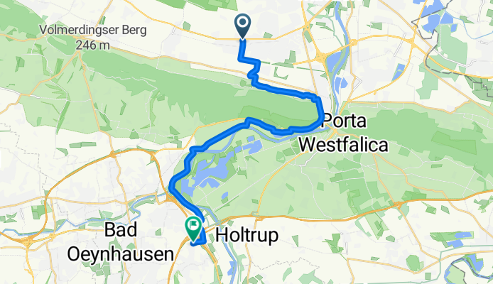 Lübbecker Straße, Minden nach Im Kerksiek, Bad Oeynhausen