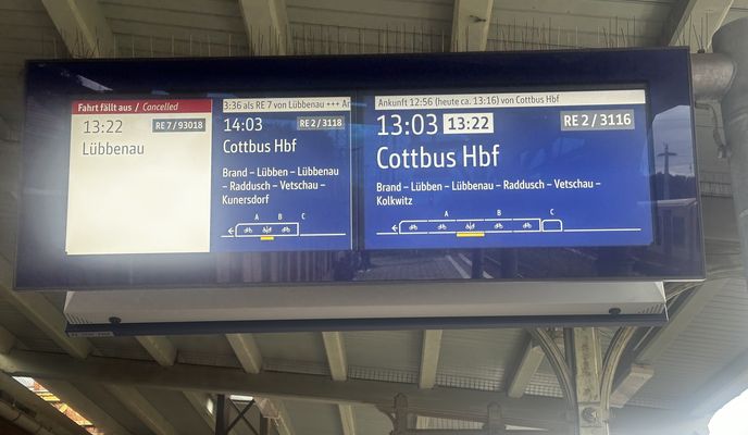 Photo 1 de l’itinéraire Bikemap « Friedrich-Engels-Straße, Wildau nach Bahnhofsvorplatz, Königs Wusterhausen »