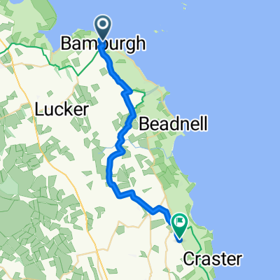 Castle to Dunstan Hill Camping Site