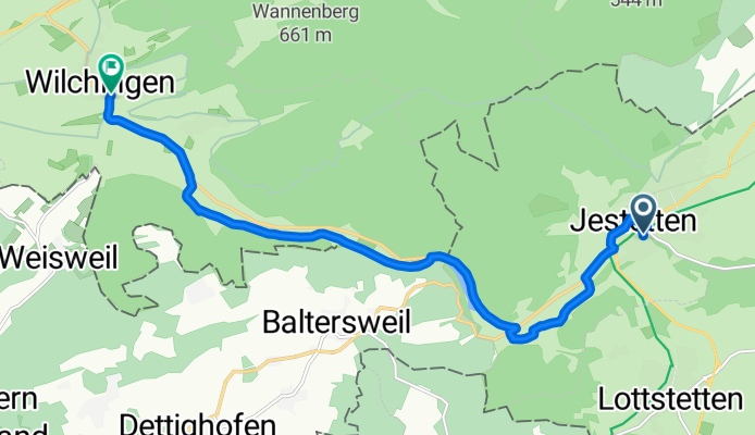 Von Jestetten bis Wilchingen