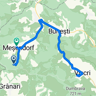 Route to Meșendorf