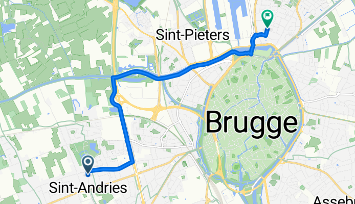 Gistelse Steenweg, Brugge naar Pannebekestraat, Brugge