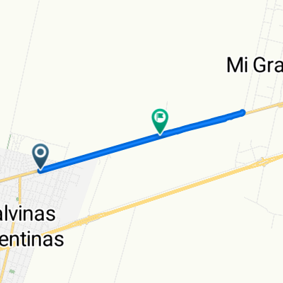 Ruta desde Avenida Pte. A. Illia