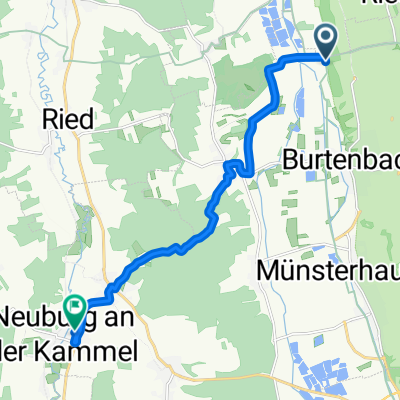 Burtenbach nach Vöhlinstraße, Neuburg an der Kammel