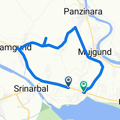 Baramulla Road, Srinagar to Gundhasi Bhat, Srinagar