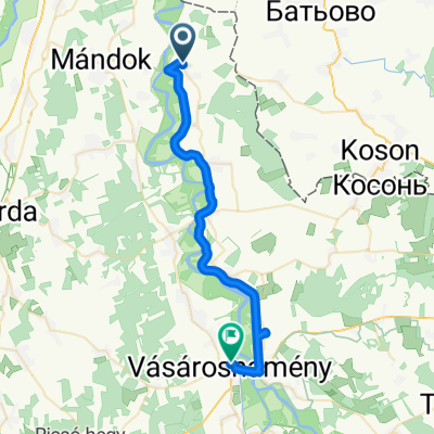 Kossuth Lajos út, Lónya - Kossuth Lajos utca, Vásárosnamény