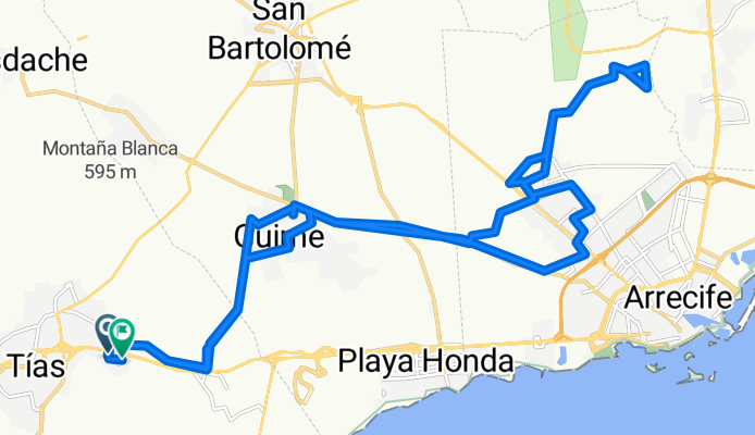 Camino Lugar de Abajo to LZ-2