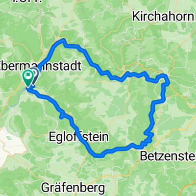 Route in Pretzfeld