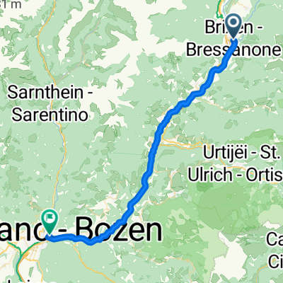 From Brixen to Bolzano