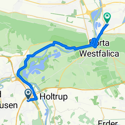 Im Kerksiek, Bad Oeynhausen nach Meißener Straße, Porta Westfalica