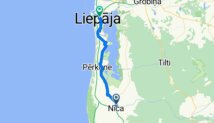 Nīca - Liepāja