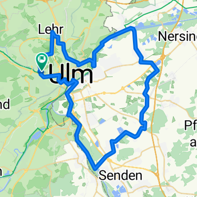 Donau– Blau Runde von Ulm-Söflingen