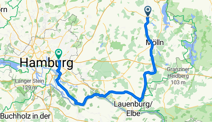 Berkenthin - Hamburg-Marienthal
