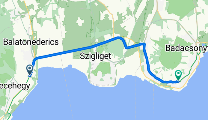 Révfülöp, badacsonyi út 38.