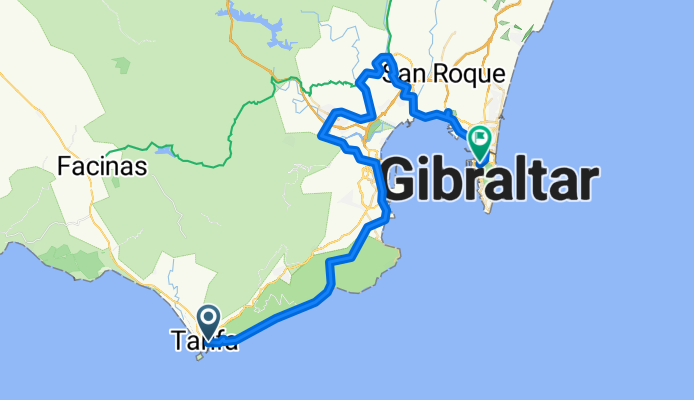 From Tarifa to Gibraltar