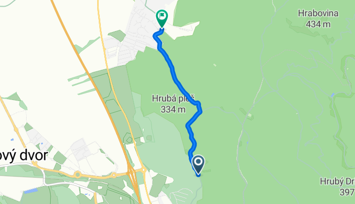 Plánky, Bratislava IV до Donská, Bratislava IV