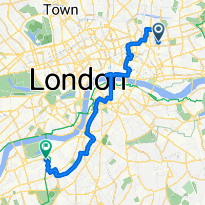 Sclater Street to Battersea Park Road