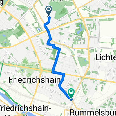 Am Weingarten, Berlin nach Simplonstraße, Berlin