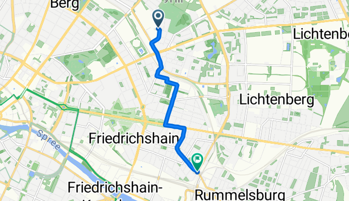 Am Weingarten, Berlin nach Simplonstraße, Berlin