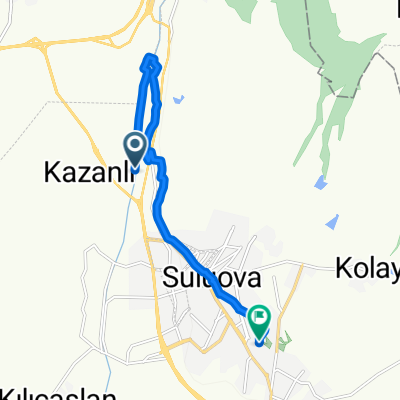 Samsun Amasya Yolu to Güven Sokak