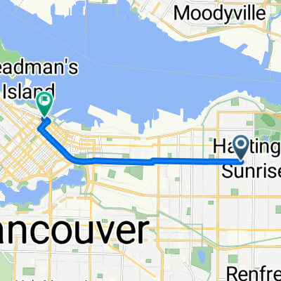 Kaslo Street to Burrard Street