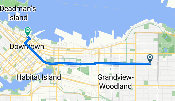 Kaslo Street to Burrard Street