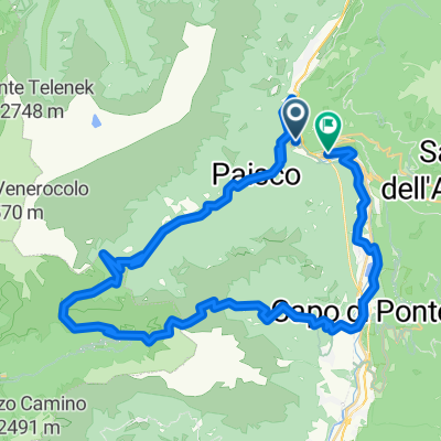 Via Forno Allione nach Località San Valentino