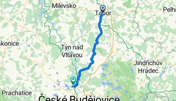 Tábor - Hluboka nad Vltavou