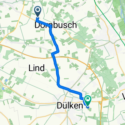 Bocholt, Nettetal nach Heesstraße, Viersen