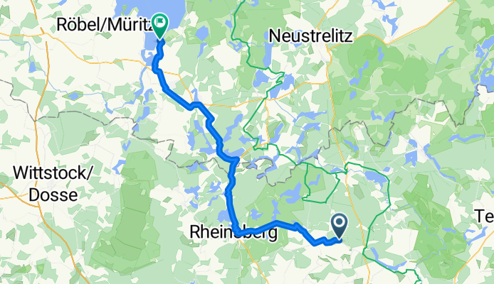 Großwoltersdorf - Rechlin