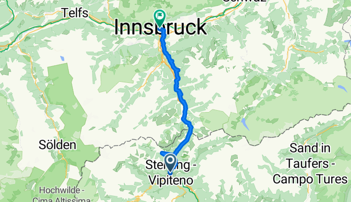 Sterzing to Innsbruck