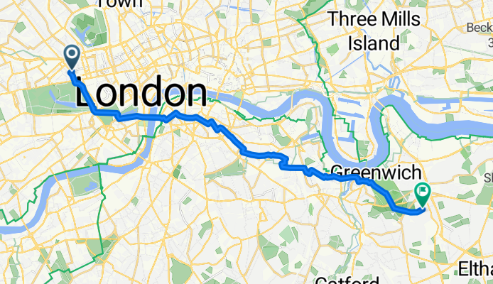 Nutford Place, London to Kidbrooke Grove, London