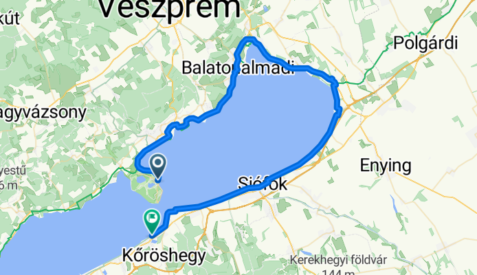 Tihany - Balatonföldvár