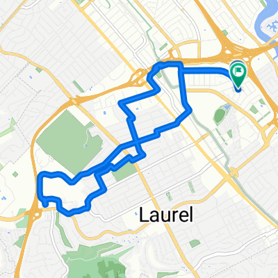 Salisbury Way, San Mateo to Salisbury Way, San Mateo