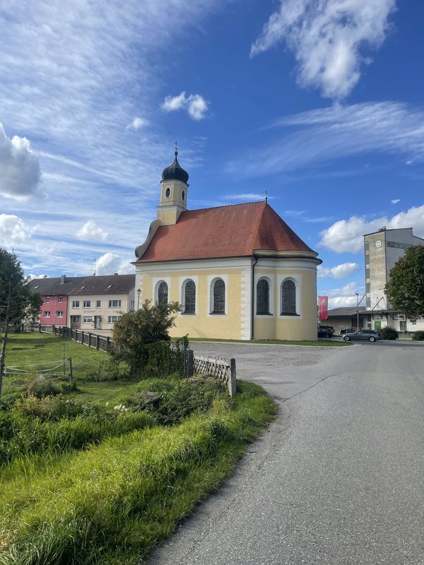 Prälat-Endrich-Platz, Bad Buchau nach Prälat-Endrich-Platz, Bad Buchau
