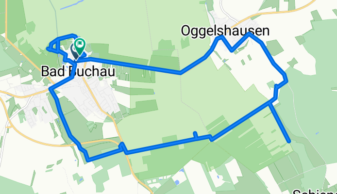 Prälat-Endrich-Platz, Bad Buchau nach Prälat-Endrich-Platz, Bad Buchau