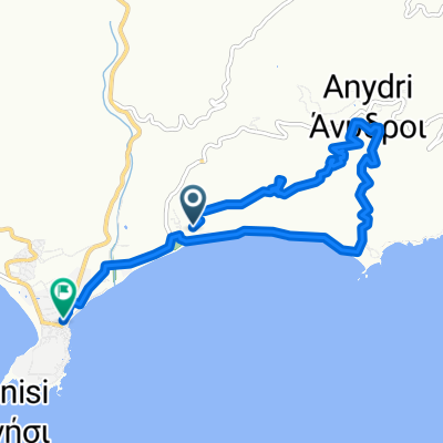 Παλαιόχωρα to Eparchiaki Odos Strovlon-Paleochoras