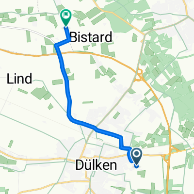 Heesstraße, Viersen nach Barionstraße, Viersen