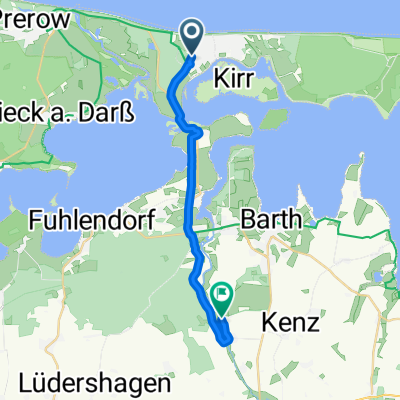 Sonneneck, Zingst nach Parkstraße, Divitz-Spoldershagen