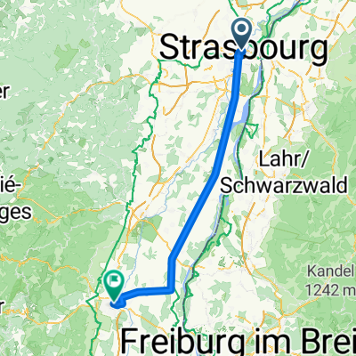 From Strasbourg to Colmar