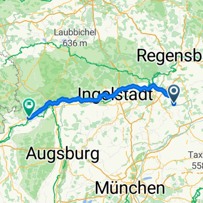 Rottenburg an der Laaber - Höchstädt an der Donau