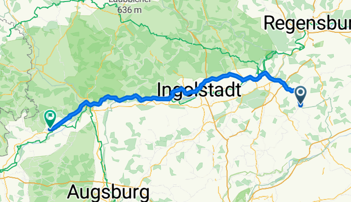 Rottenburg an der Laaber - Höchstädt an der Donau