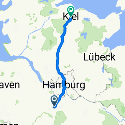 Von Buchholz in der Nordheide bis Kiel