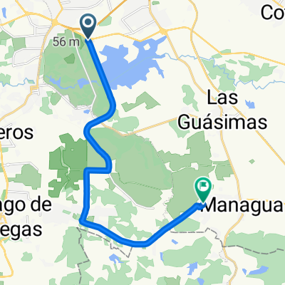 la entrada del parque Lenin a El Reparto Frank País Ruta de descanso