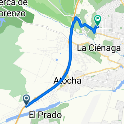 Ruta a Av. de los Jockeys y Hipodromo Argentino